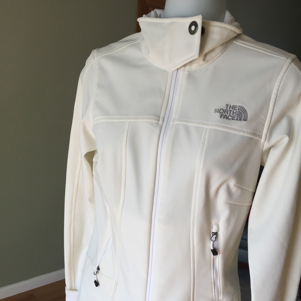 White North Face Jacket Size XS